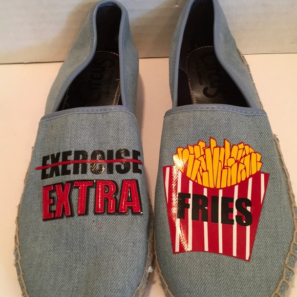 CIRCUS any SAM EDELMAN French FRIES ESPADRILLE 9 - Picture 3 of 8